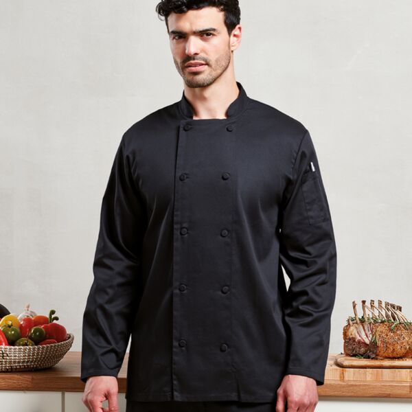 Premier Coolchecker® Long Sleeve Chef's Jacket Thumbnail