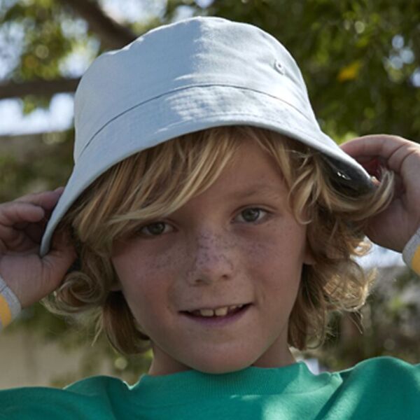 Beechfield Kids Organic Cotton Bucket Hat Thumbnail