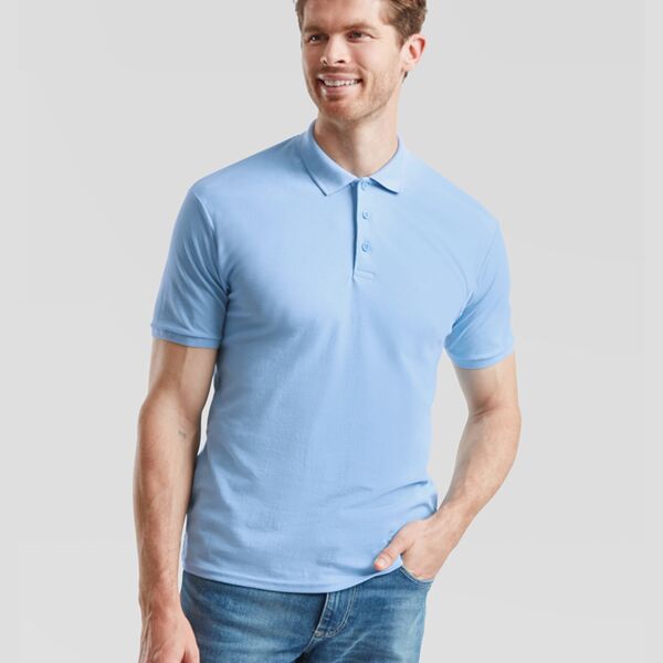 Fruit of the Loom Poly/Cotton Piqué Polo Shirt Thumbnail