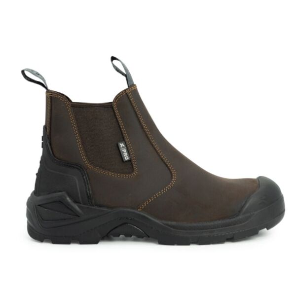 Xpert Pro Hutton S3L Safety Dealer Boot Brown Thumbnail