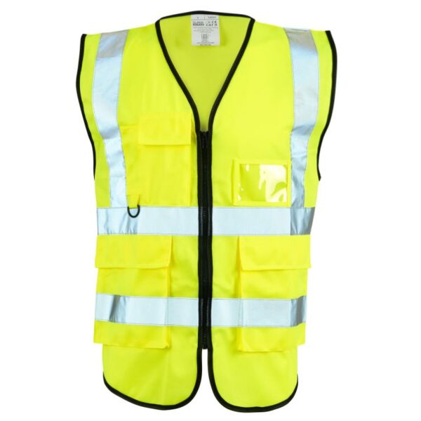 Supertouch Hi Vis Yellow Executive Vest Thumbnail