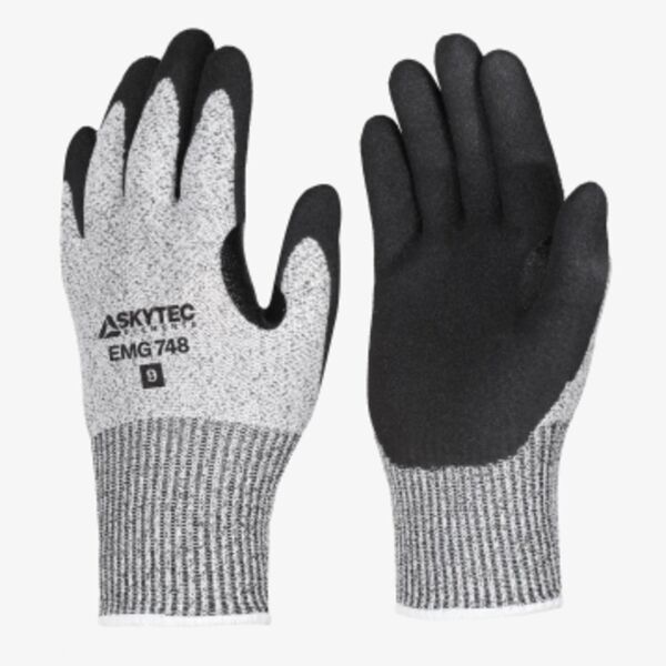  GLOBUS EMG 748 NITRILE GLOVE -CUT D  Thumbnail